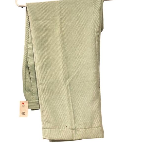 Alfred Dunner Womens Green Corduroy Pull On Pants Size Large - Picture 4 of 4